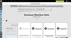 Desktop Screenshot of members.lafayettedirect.info