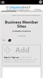 Mobile Screenshot of members.lafayettedirect.info